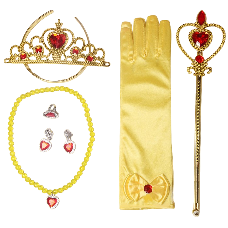 Ensemble de Bijoux 'L'Élégance Enchantée de Belle'