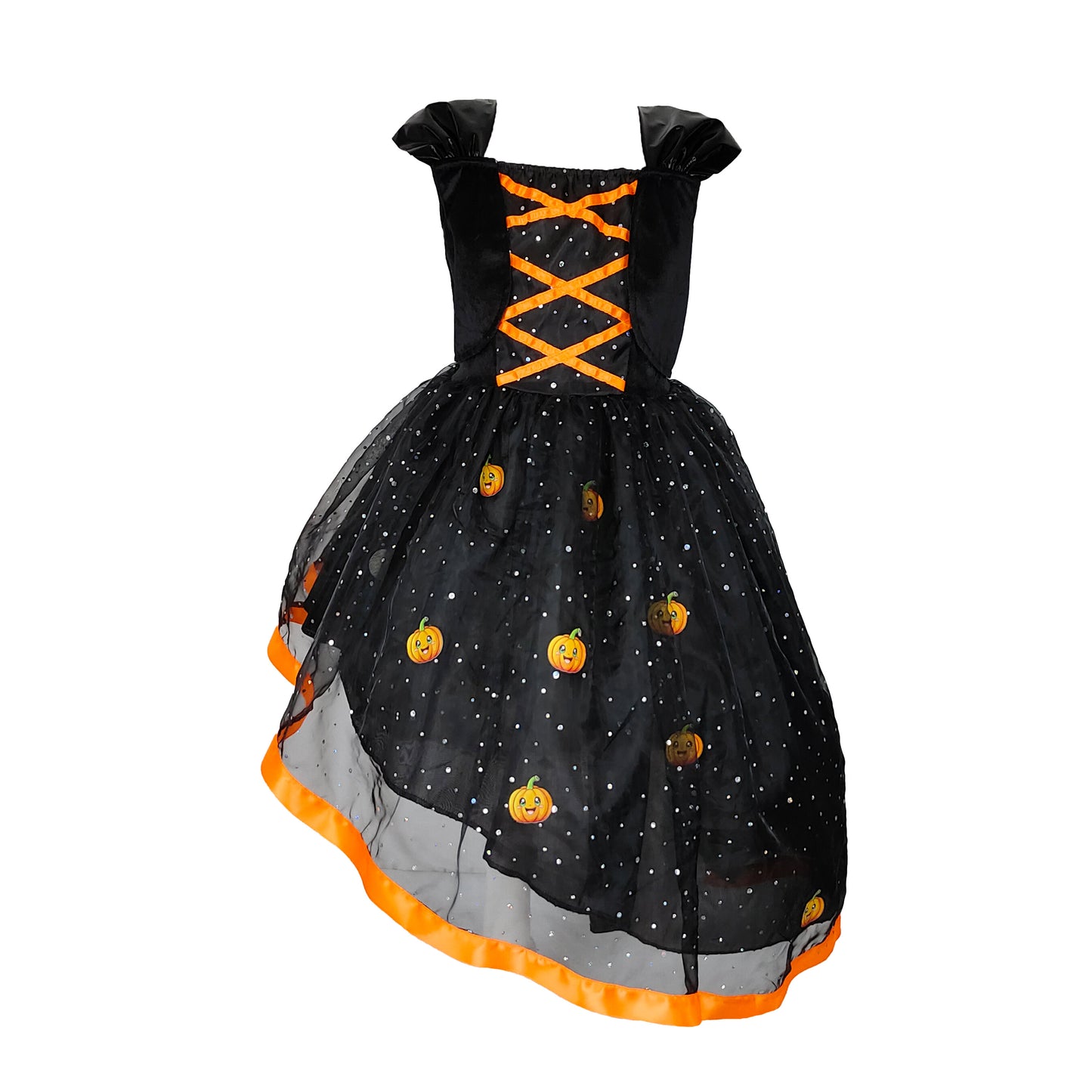 Costume d'Halloween Citrouille pour Fille Lilihope