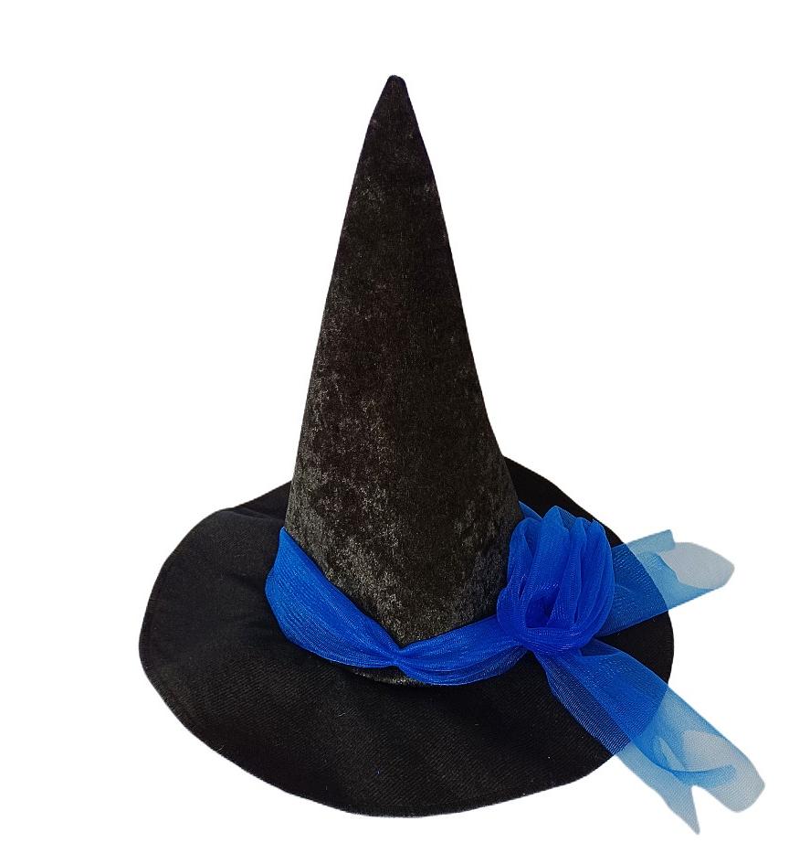 Costume Enchanteur : La Sorcière Bleue et son Chapeau Magique pour Enfant