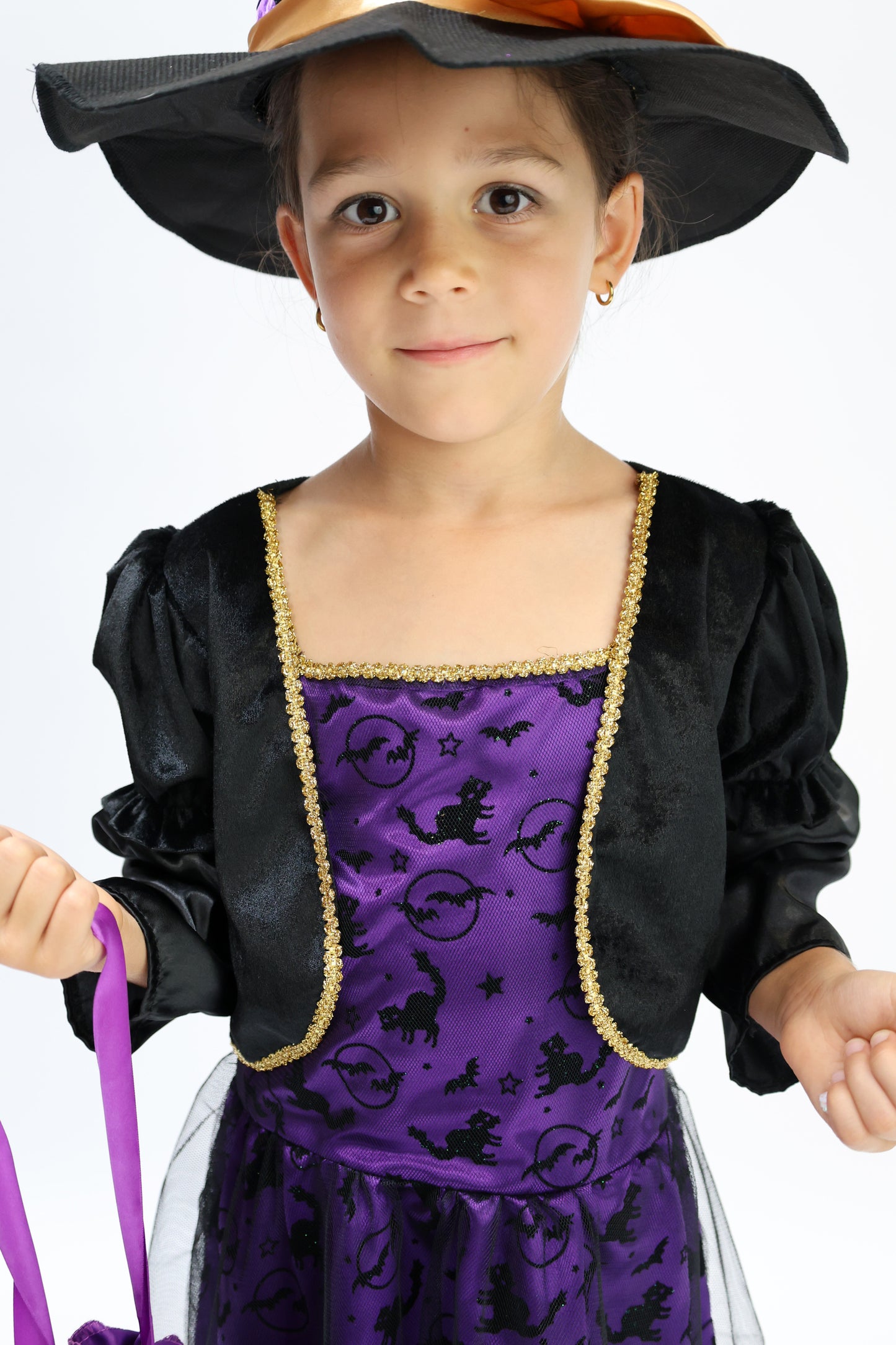 Costume d'Halloween: Chats Ludiques et Chauve-Souris pour Fille