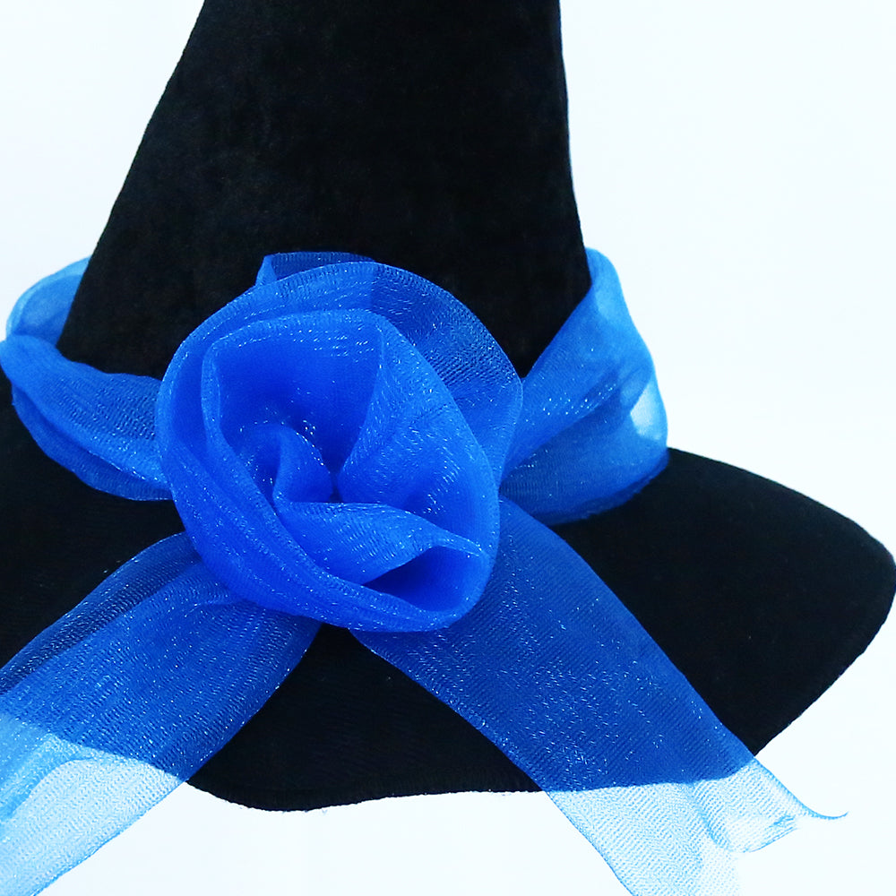 Costume Enchanteur : La Sorcière Bleue et son Chapeau Magique pour Enfant