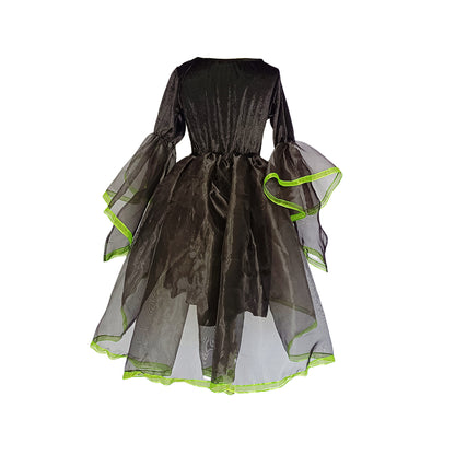 costume Halloween vert fille