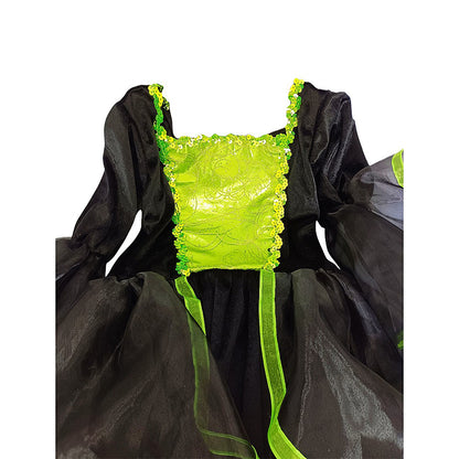 costume Halloween vert fille