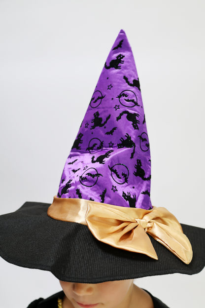 Costume d'Halloween: Chats Ludiques et Chauve-Souris pour Fille