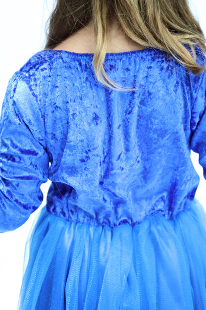Costume Enchanteur : La Sorcière Bleue et son Chapeau Magique pour Enfant