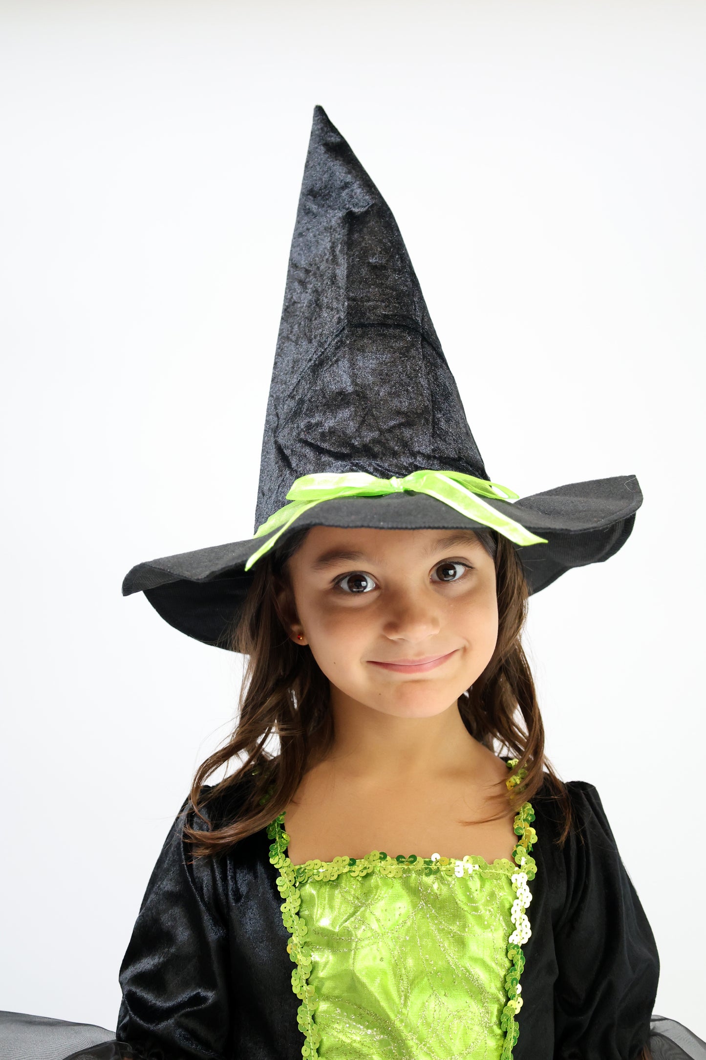 costume Halloween vert fille