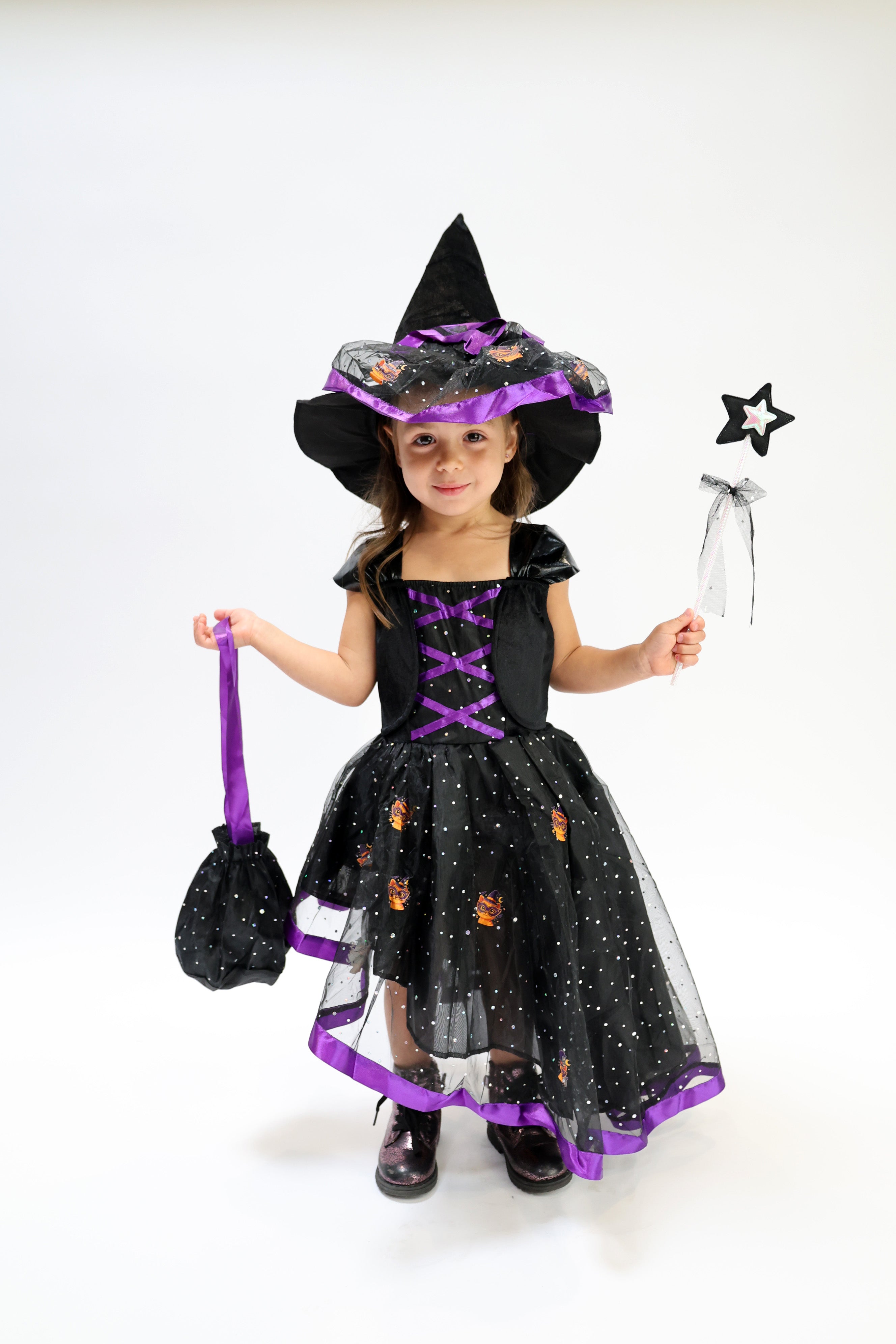 Déguisement Robe de Petite Sorcière Magique