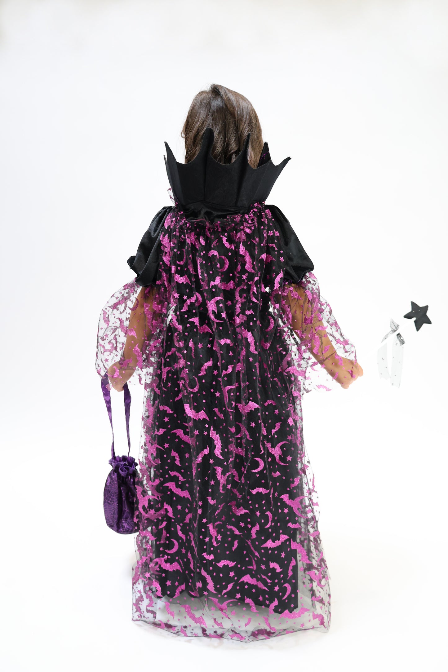 Déguisement Vampire Robe Halloween avec Accessoires