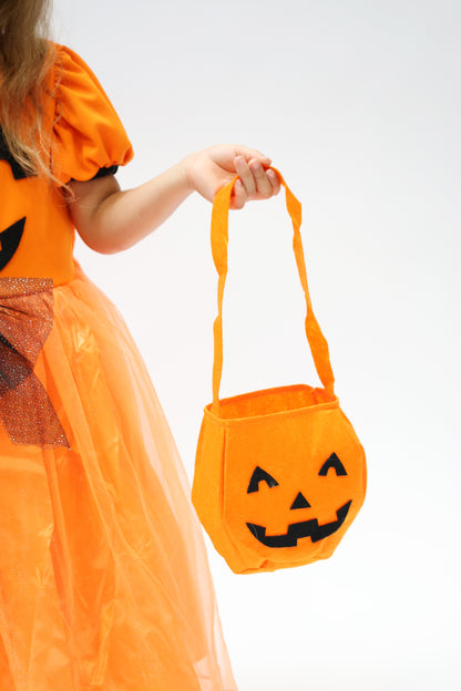 Déguisement d'Halloween : Sorcière Citrouille avec Serre-tête Minnie