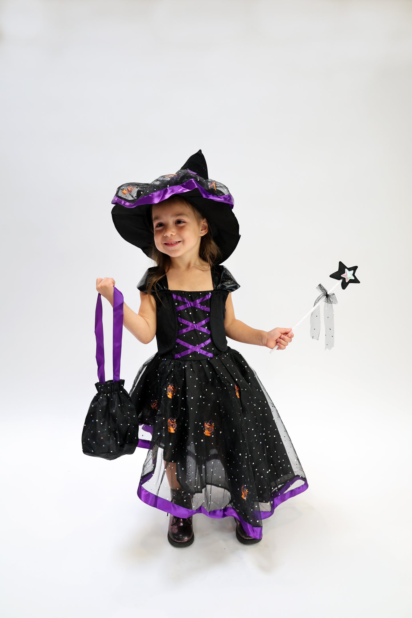 Déguisement Robe de Petite Sorcière Magique